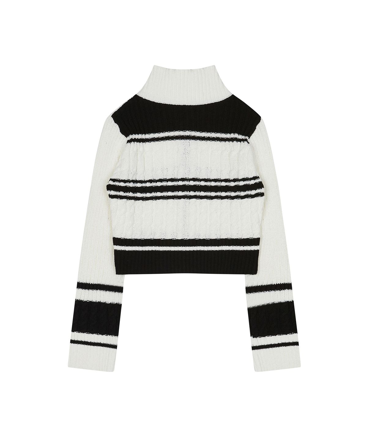 러브이즈트루(LUVISTRUE) SHINING KNIT ZIPUP(WHITE)