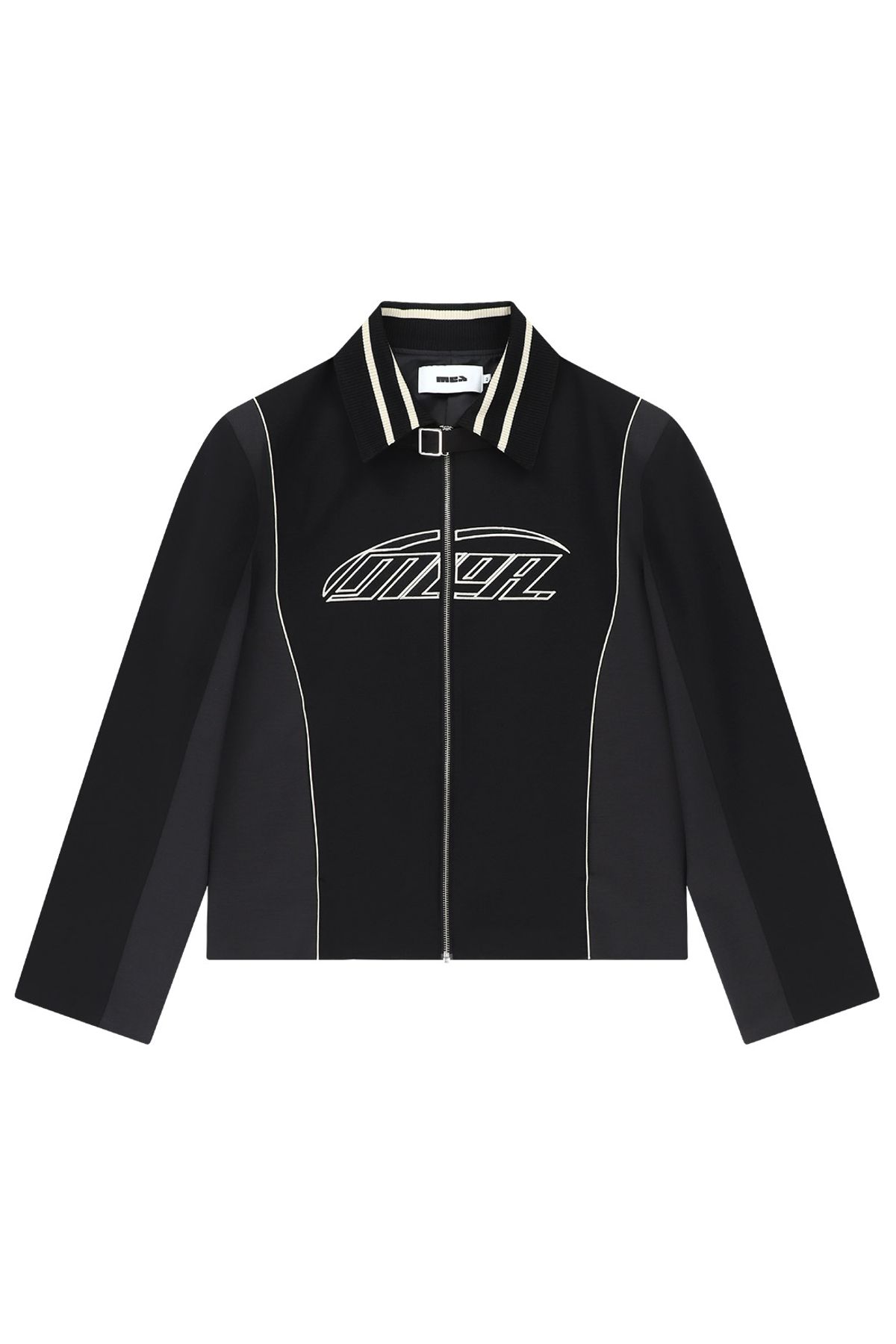 메아(MEA) PANELED RACING JACKET [BLACK]