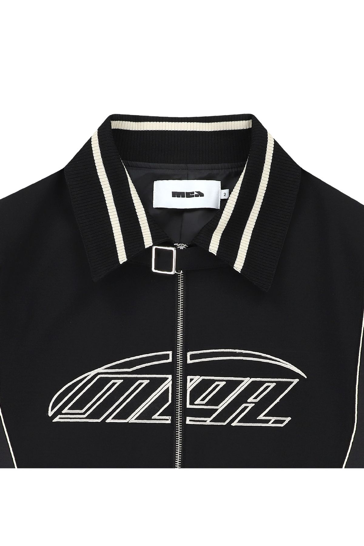 메아(MEA) PANELED RACING JACKET [BLACK]