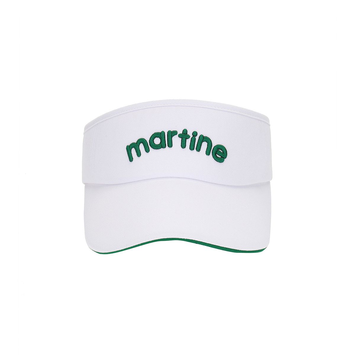 마틴골프(MARTINE GOLF) Basic Logo Sunvisor_White