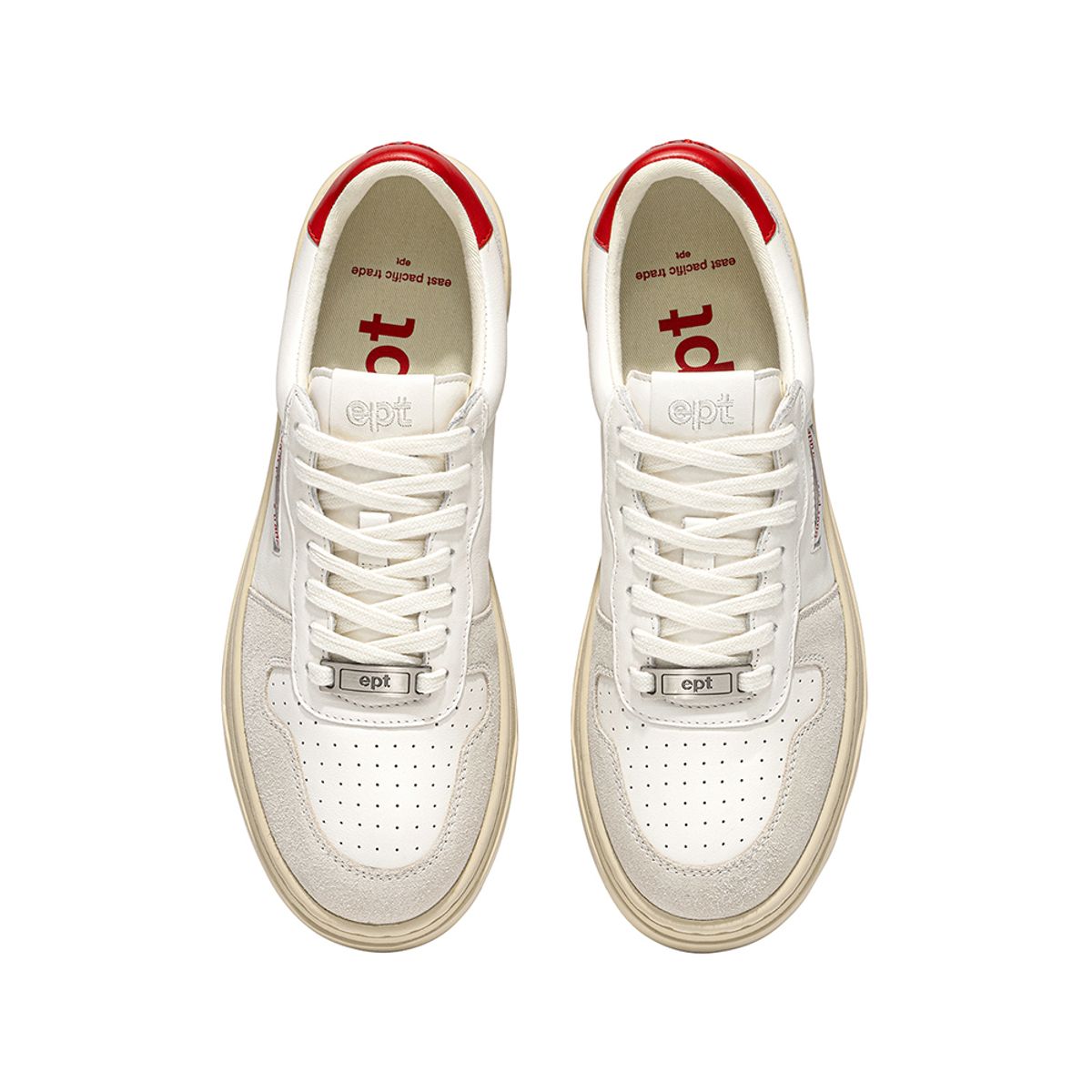 이피티(EPT) COURT (OFF WHITE/TOFU/RED)