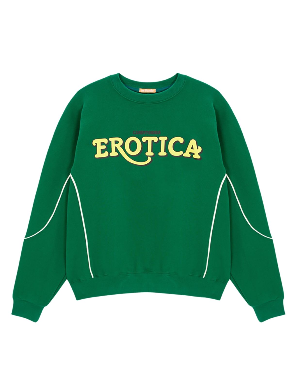에즈이프 캘리(ASIF CALIE) EROTICA PIPING SWEATSHIRT GREEN