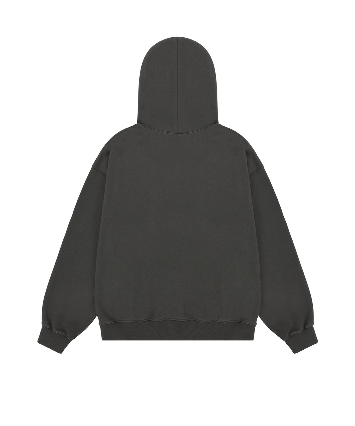 오픈야드(오와이)(OPENYARD(OY)) DENIM FLOWER PATCH HOODIE-DUST GREY