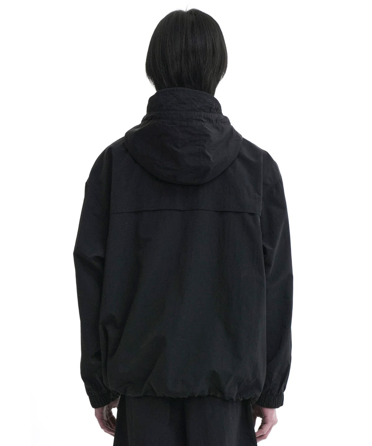 오픈야드(오와이)(OPENYARD(OY)) NYLON WIND BREAKER JACKET-BLACK