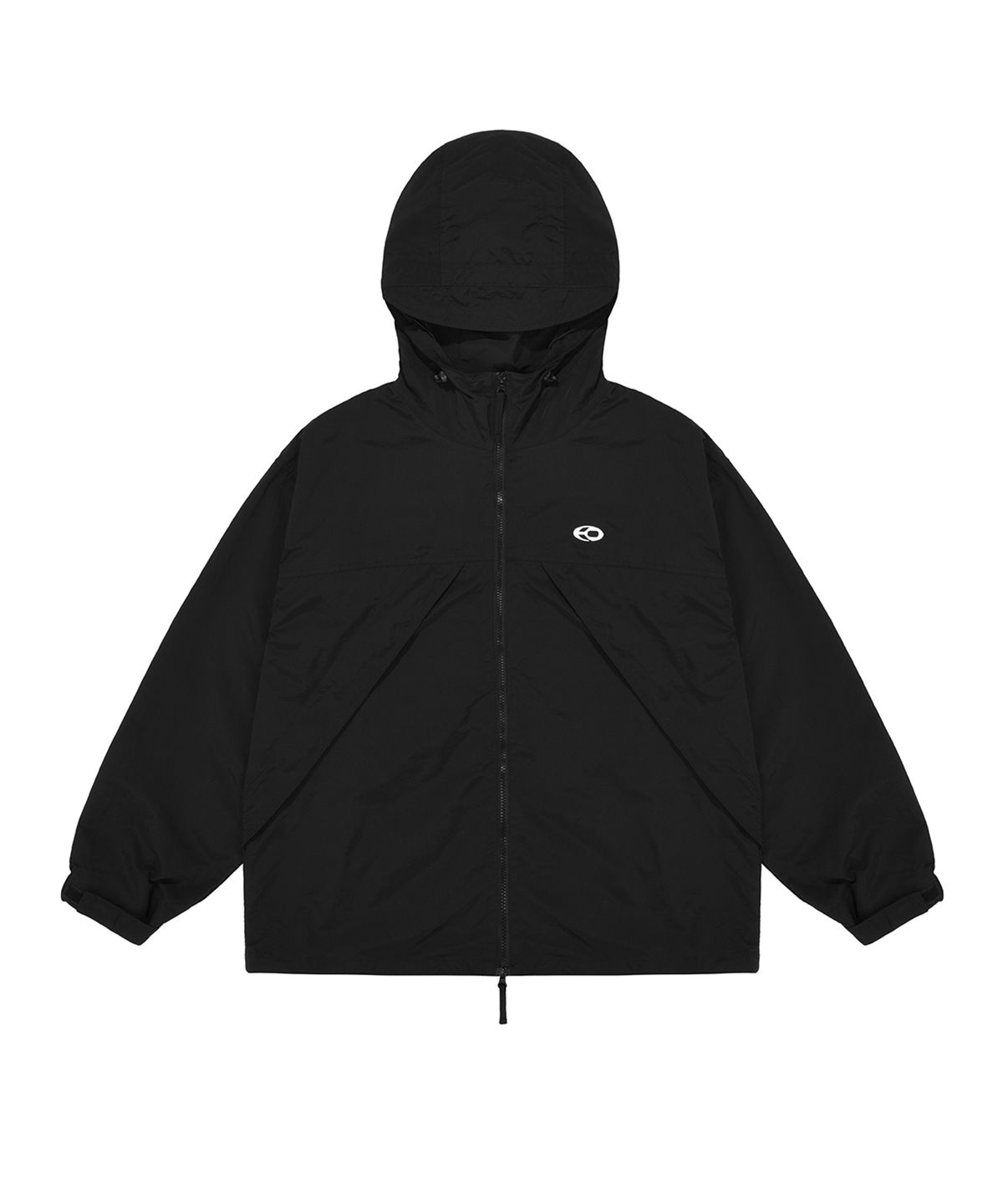오픈야드(오와이)(OPENYARD(OY)) NYLON WIND BREAKER JACKET-BLACK