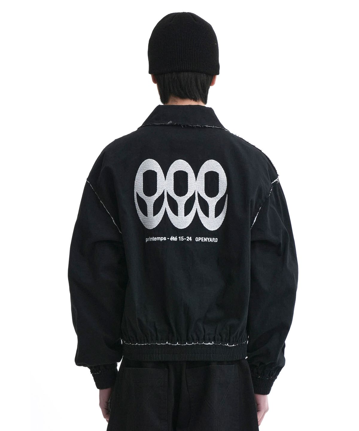 오픈야드(오와이)(OPENYARD(OY)) T.S.L CUTTING JACKET-BLACK