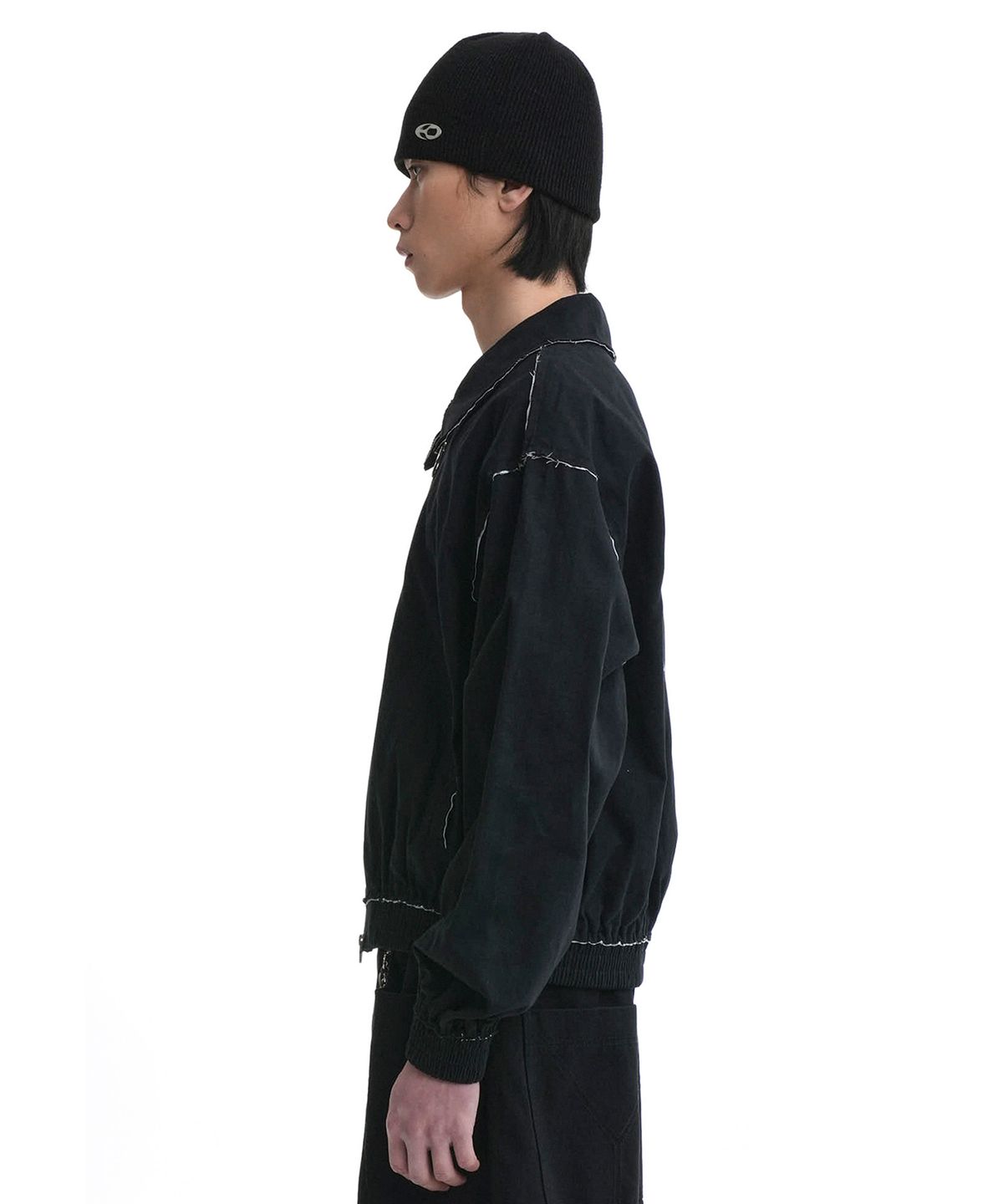 오픈야드(오와이)(OPENYARD(OY)) T.S.L CUTTING JACKET-BLACK