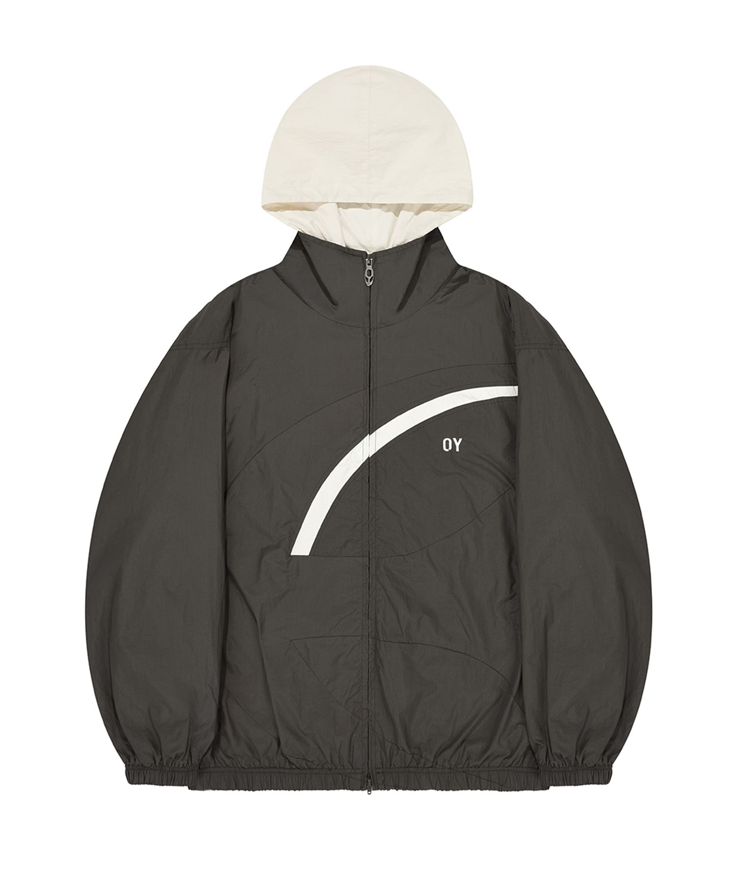 ★OY★LAYERED HOODIE JACKET-DARK GREY★正規品/韓国直送料込 MUSINSA | OY LAYERED HOODIE JACKET-DARK GRAY