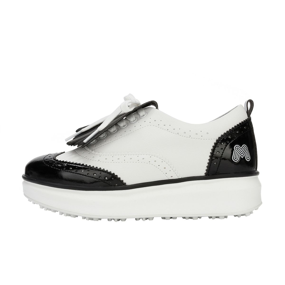 마틴골프(MARTINE GOLF) Tassel Spikeless Sneakers_Black