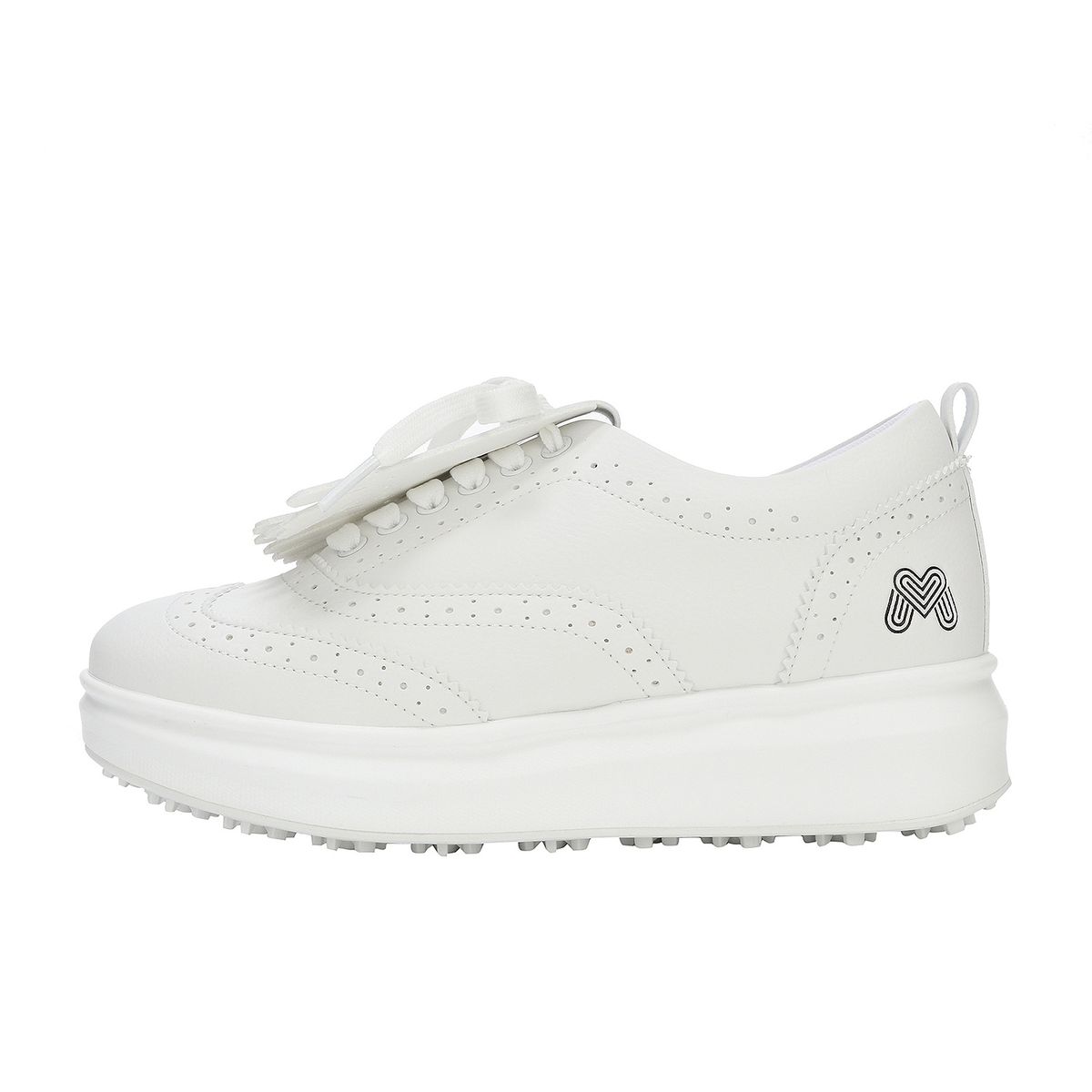 마틴골프(MARTINE GOLF) Tassel Spikeless Sneakers_White