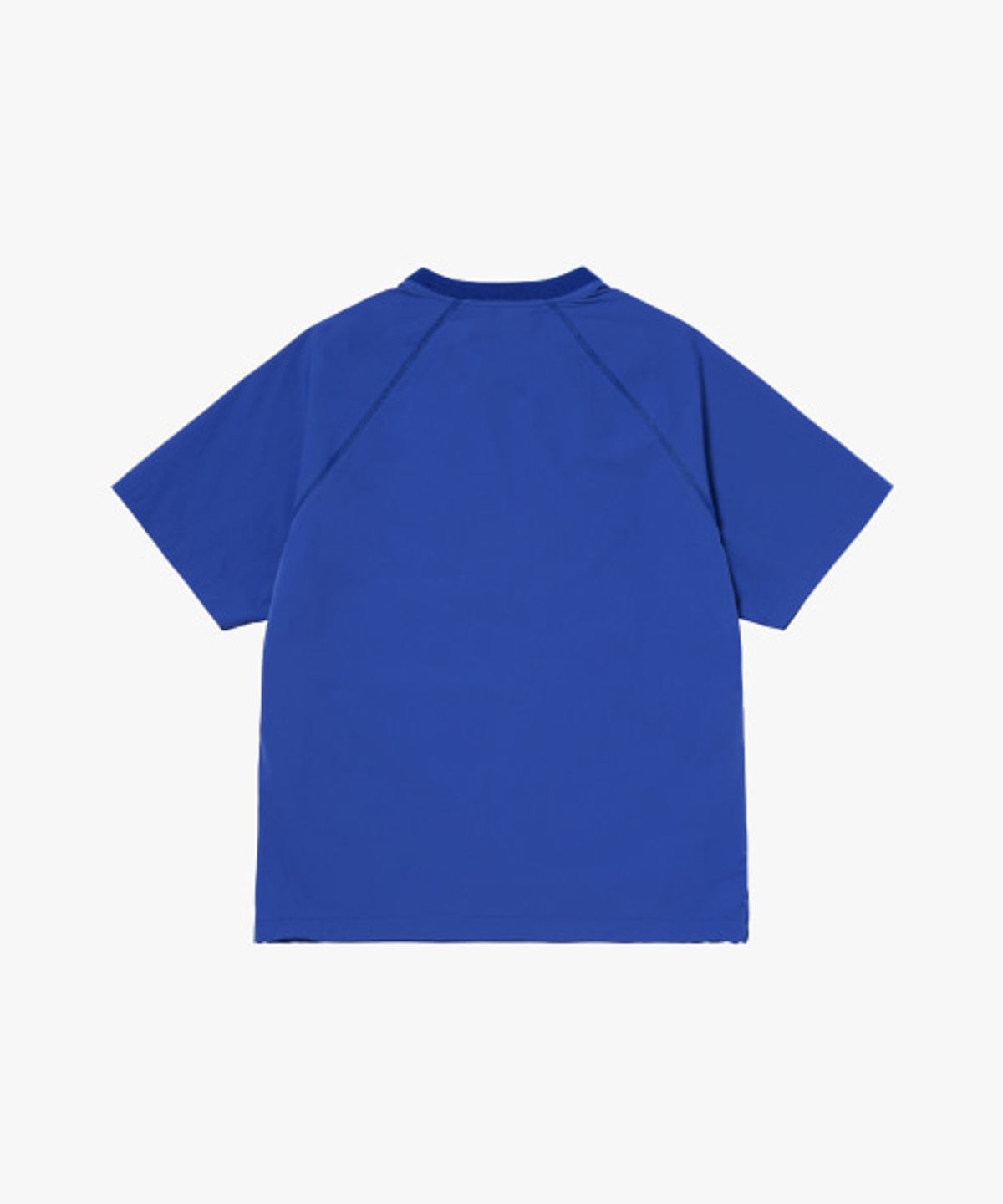 골스튜디오(GOALSTUDIO) AIR THROUGH SHORT SLEEVE WIND PULLOVER-BLUE