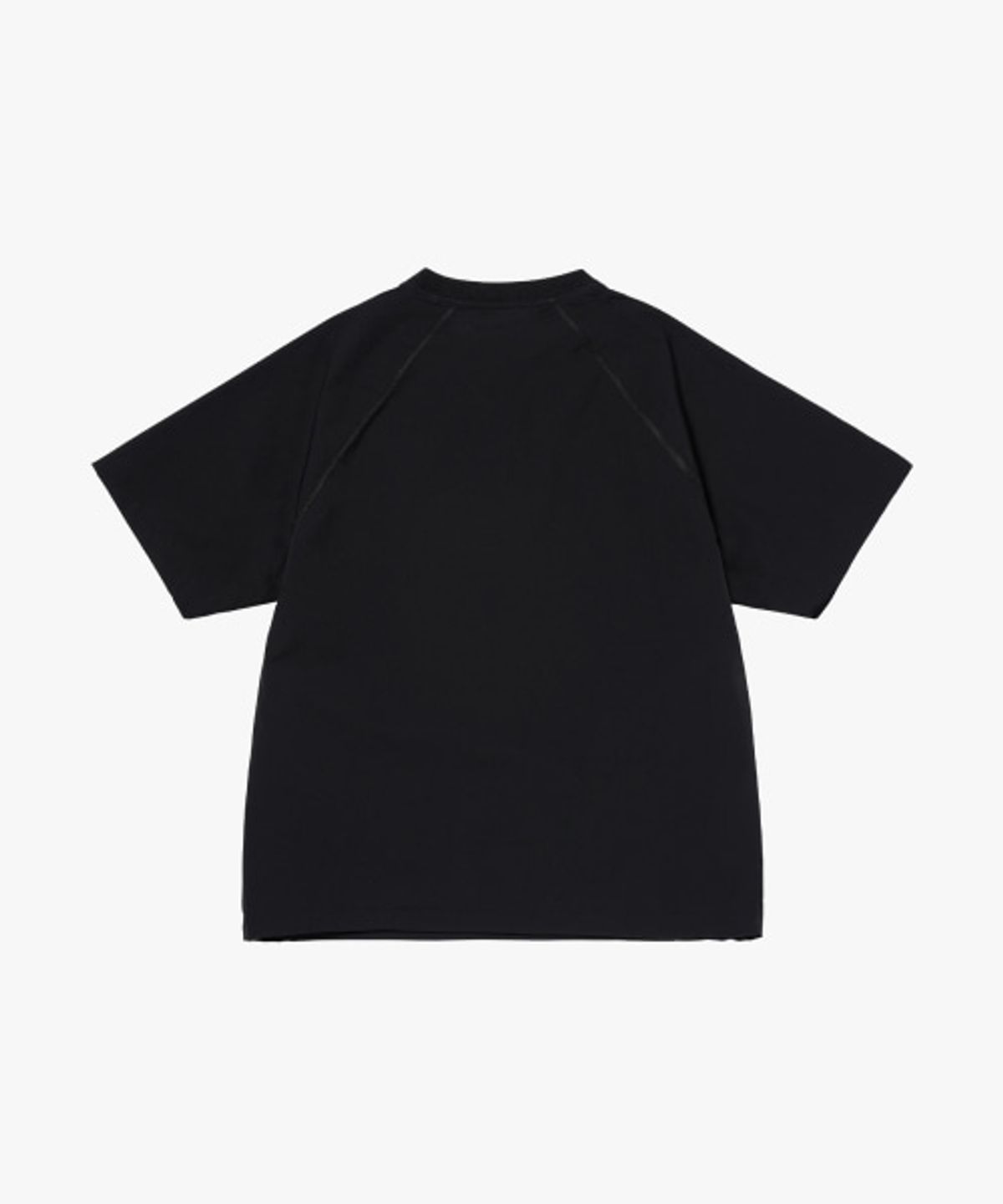 골스튜디오(GOALSTUDIO) AIR THROUGH SHORT SLEEVE WIND PULLOVER-BLACK