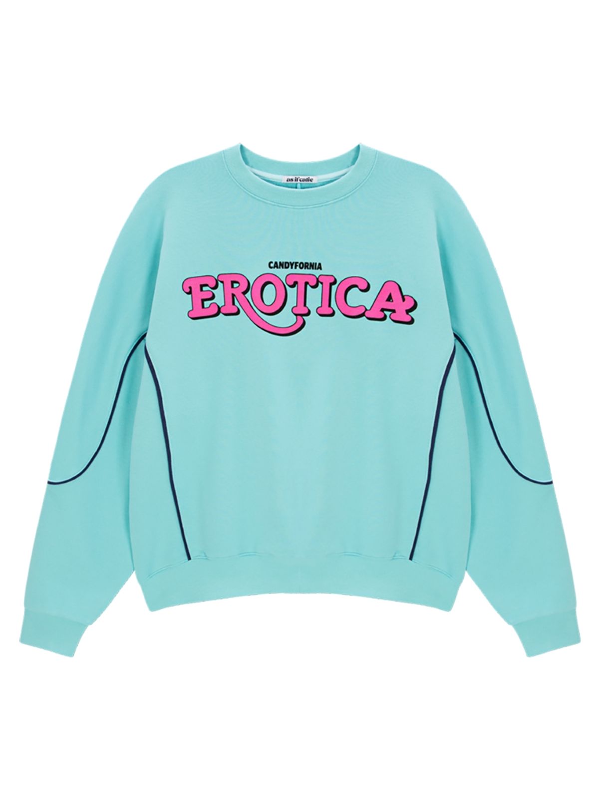 에즈이프 캘리(ASIF CALIE) EROTICA PIPING SWEATSHIRT MINT