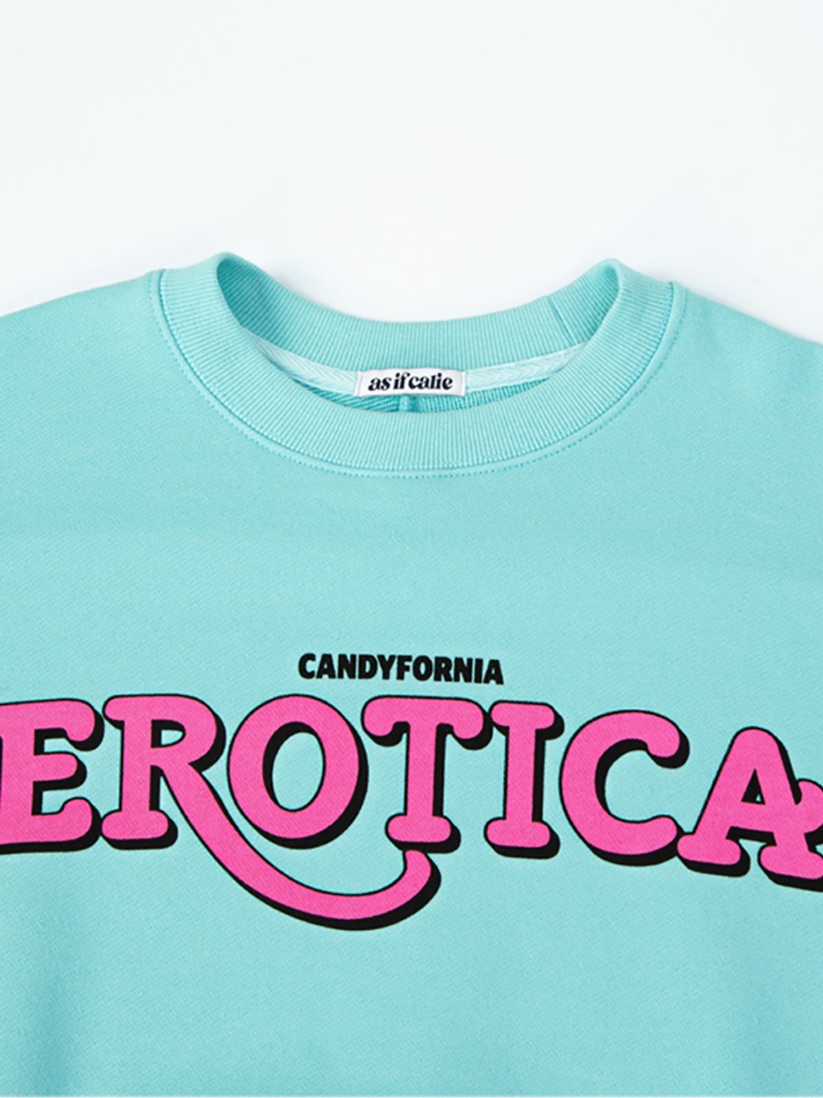에즈이프 캘리(ASIF CALIE) EROTICA PIPING SWEATSHIRT MINT