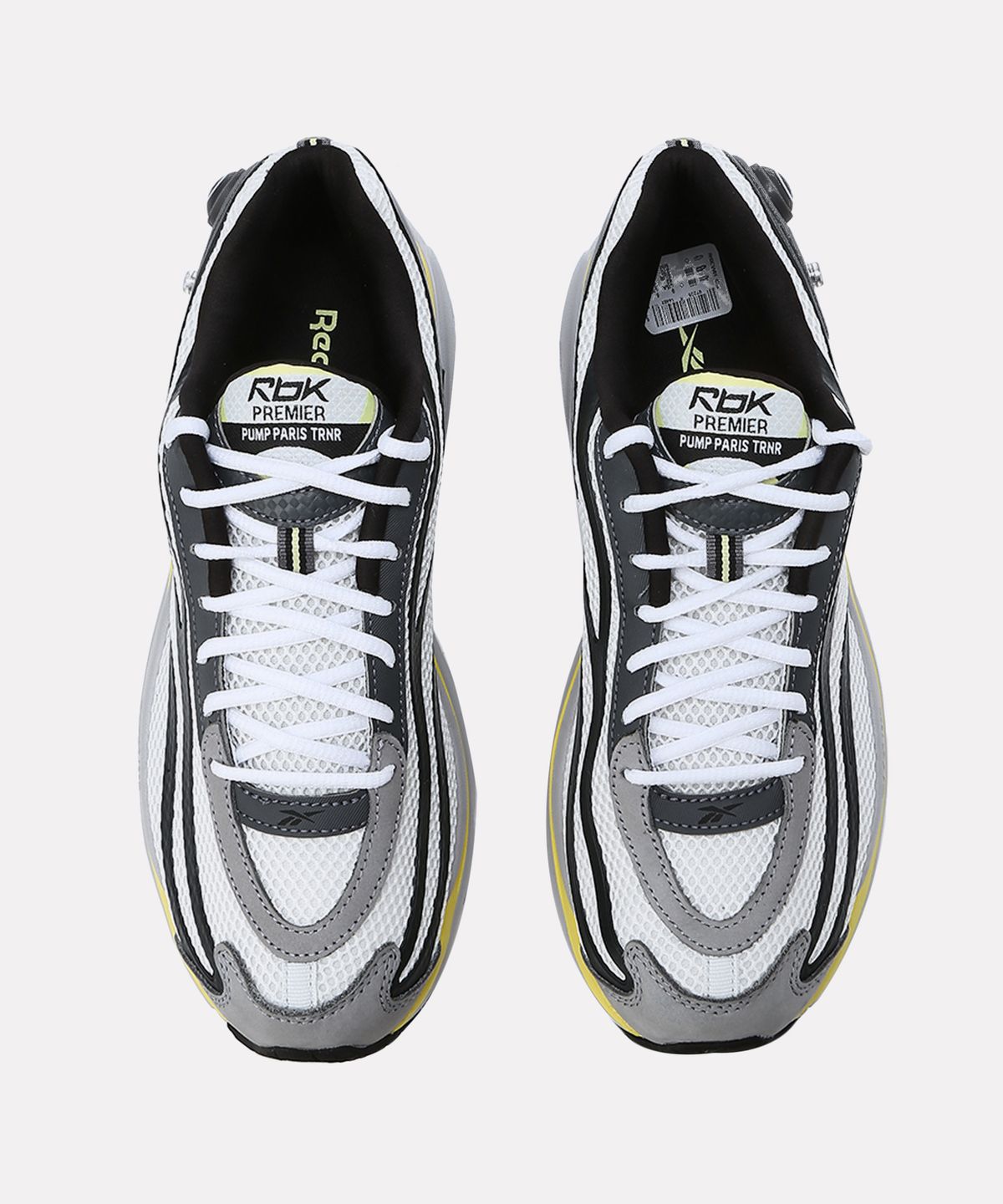 리복(REEBOK) 펌프 패리스 - 화이트:블랙:라임 / 100074440