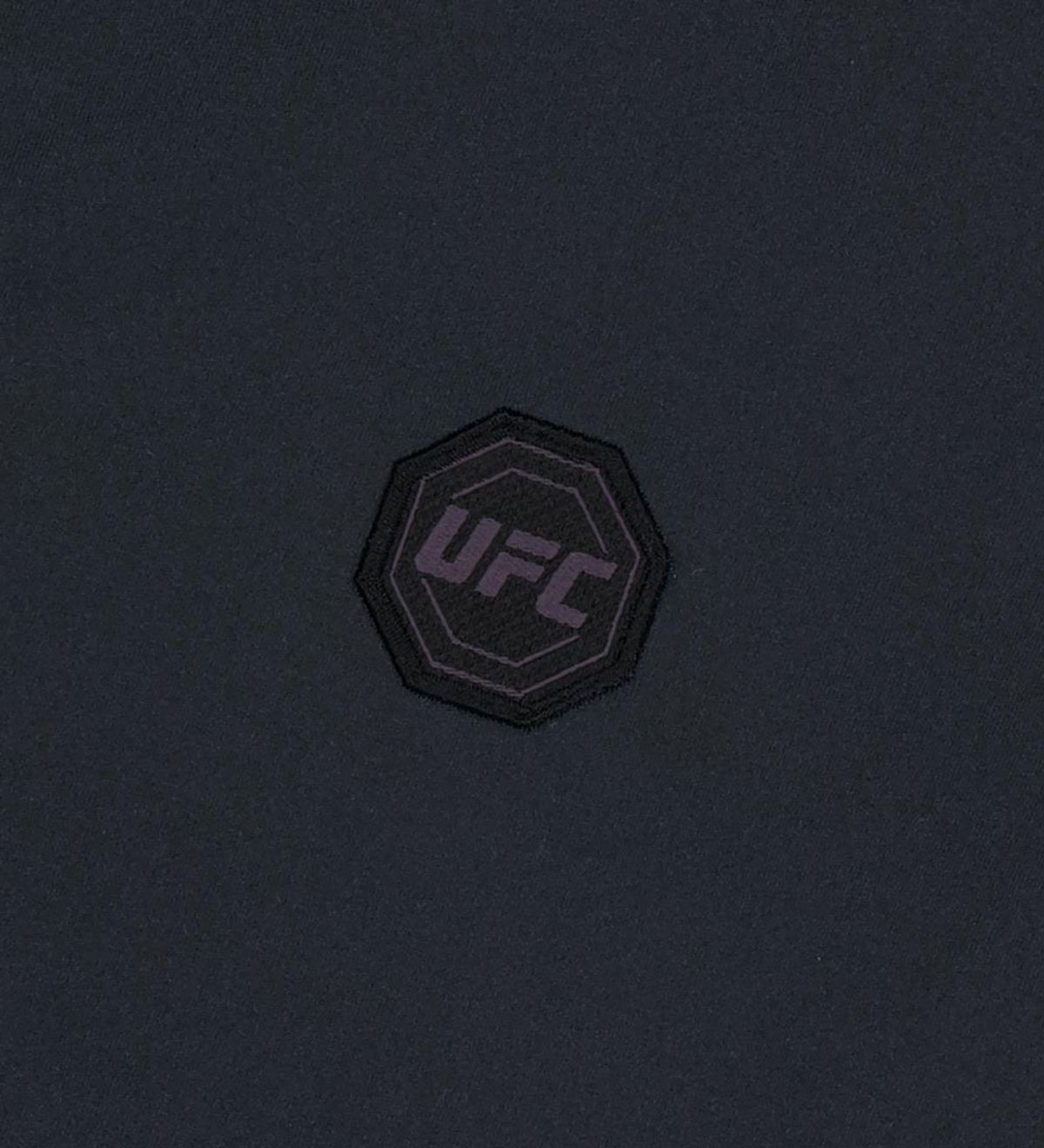 유에프씨 스포츠(UFC SPORT) UFC 베이직 슬림 크롭핏 피케 티셔츠 블랙 U2PSV2202BK