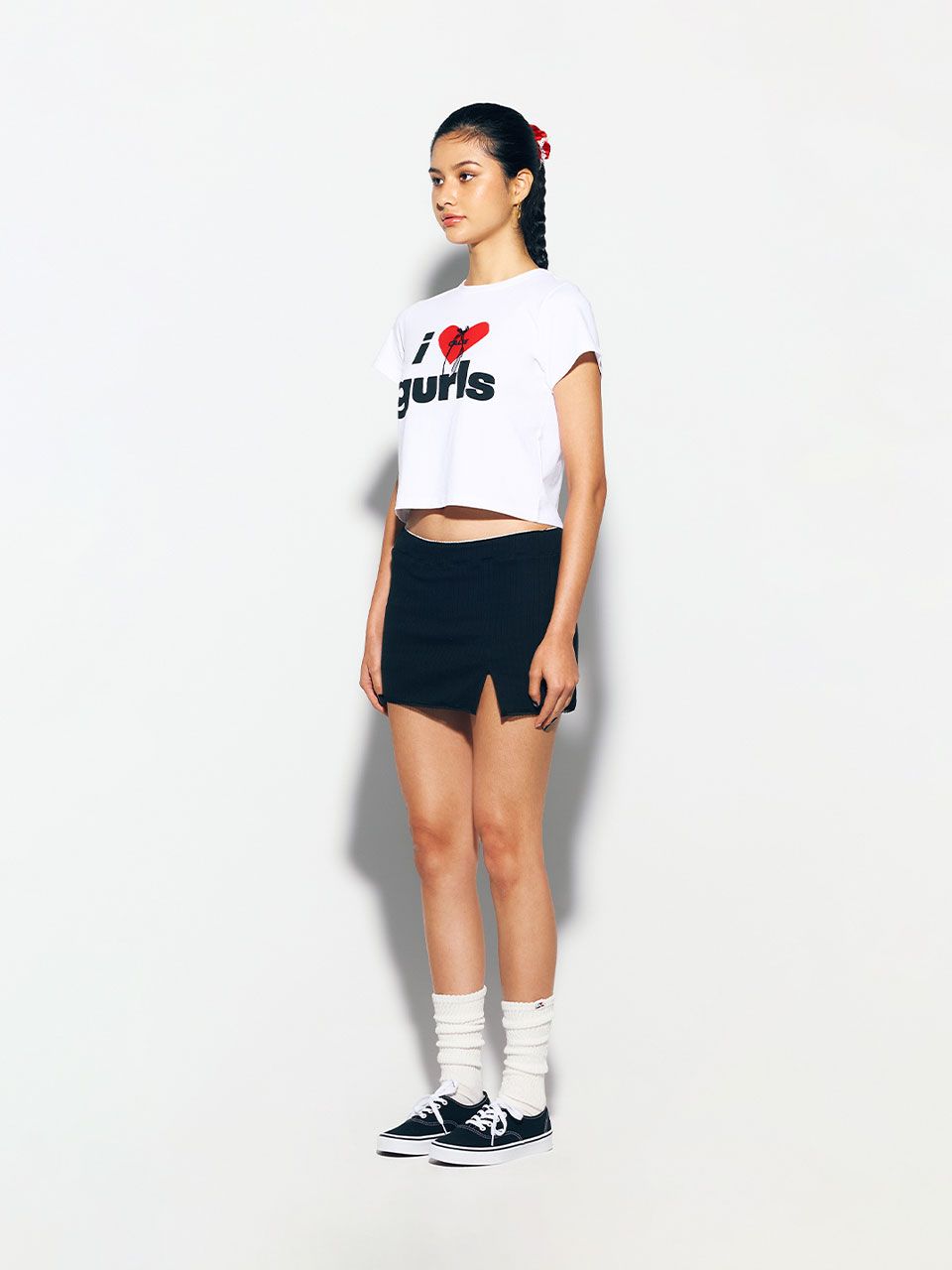 ◆as if calie◆ CALIE HOTFIX TSHIRT WHITE CA25BST001WHF MUSINSA | ASIF CALIE CALIE GURLS T-SHIRT WHITE