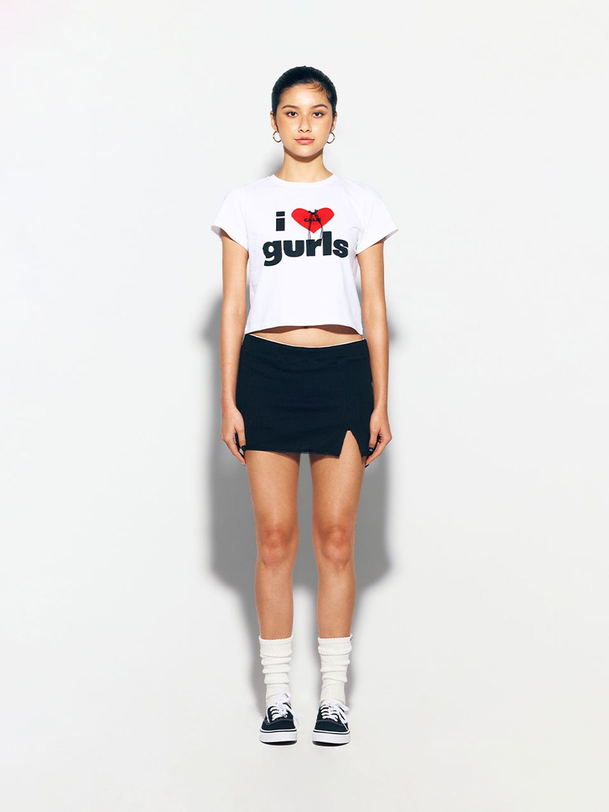 에즈이프 캘리(ASIF CALIE) CALIE GURLS T-SHIRT WHITE