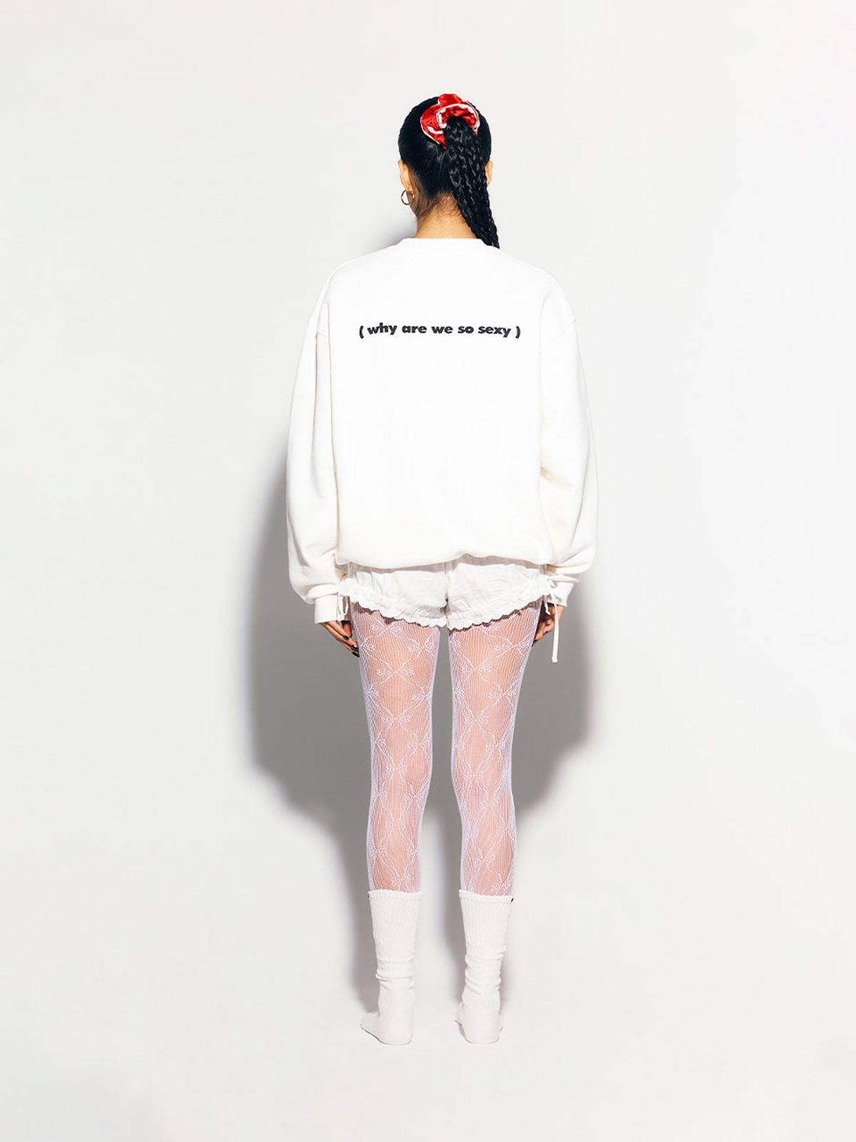 에즈이프 캘리(ASIF CALIE) CALIE GURLS SWEATSHIRT WHITE
