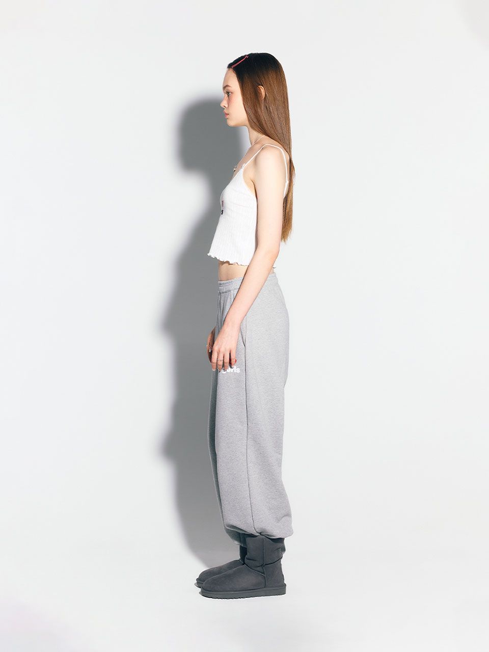 ◆as if calie◆ LOVE GURLS LONG SLEEVELESS WHITE CA24CDR001W Designer fashion, Seoul-fully created | W Concept