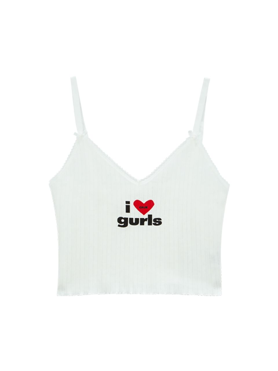 MUSINSA | ASIF CALIE CALIE GURLS SLEEVELESS WHITE