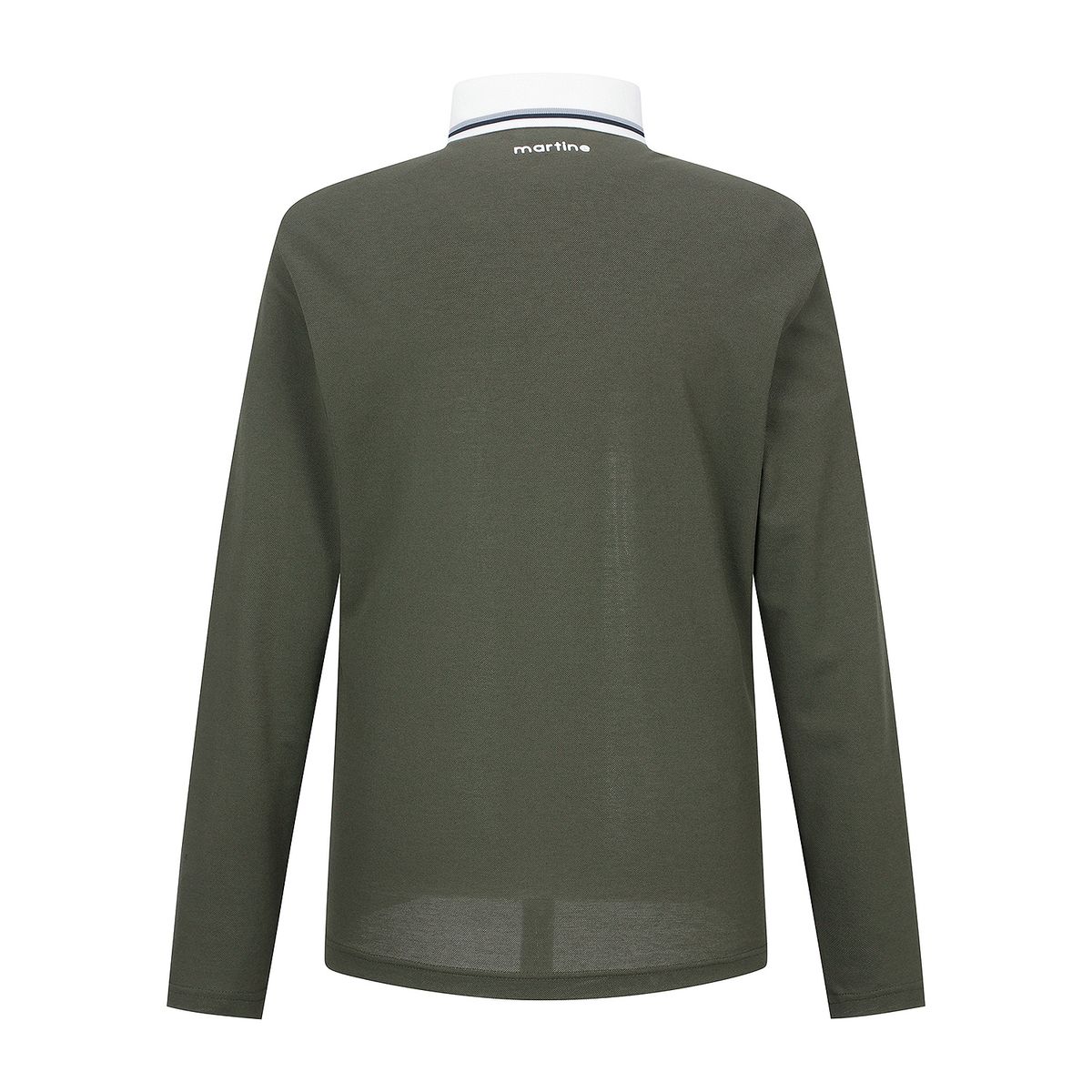마틴골프(MARTINE GOLF) Collar Color Matching Polo Shirts_Khaki (Men)