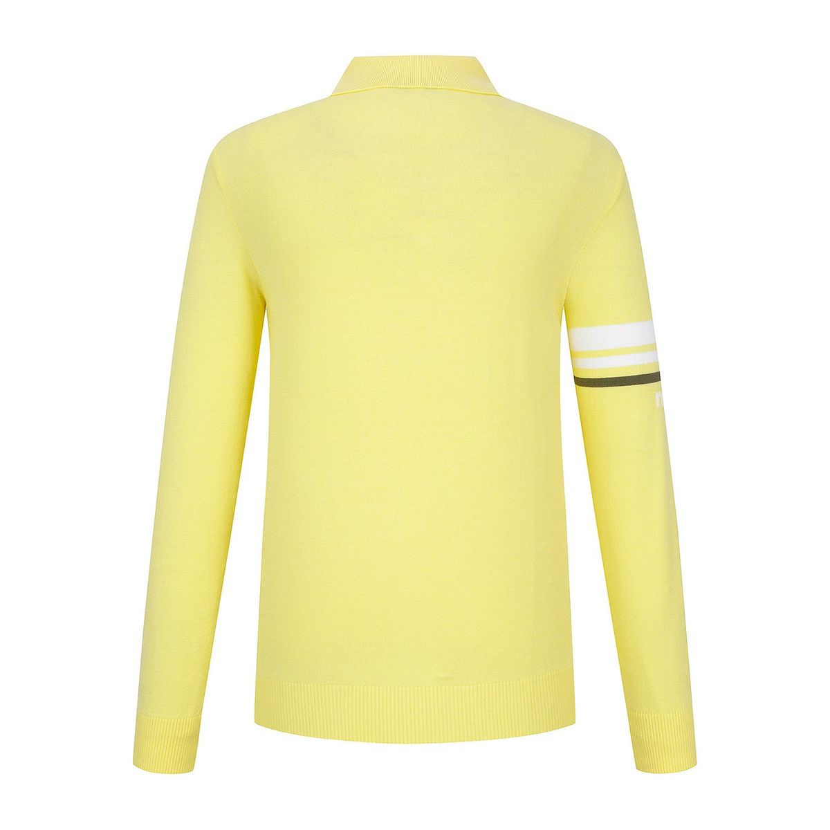 마틴골프(MARTINE GOLF) Sleeve Color Matching Sweater_Yellow (Men)