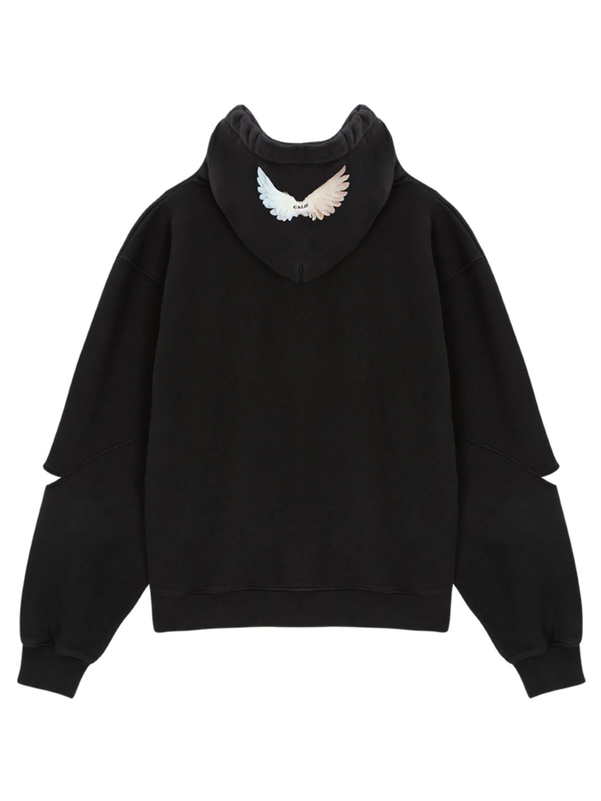 에즈이프 캘리(ASIF CALIE) ANGEL WINGS HOODIE BLACK