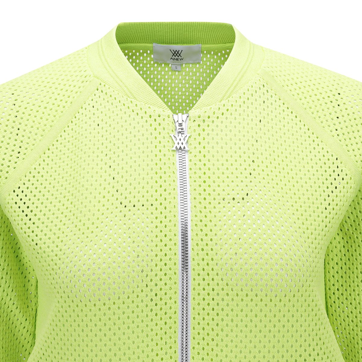 어뉴골프(ANEW GOLF) WOMEN MESH ZIP-UP CARDIGAN_LI