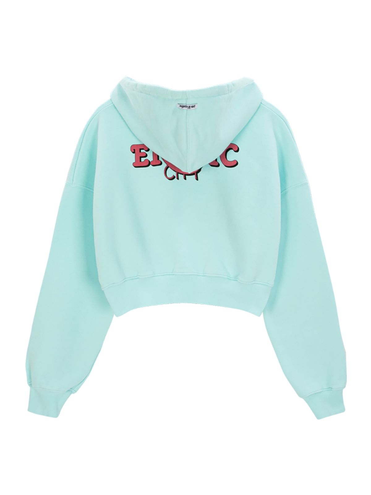 에즈이프 캘리(ASIF CALIE) CITY SHIRRING HOOD ZIPUP MINT