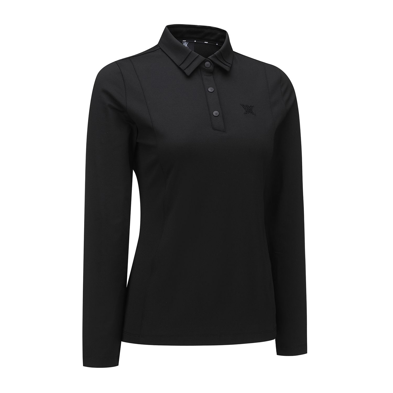 MUSINSA公式 | ANEW GOLF WOMEN COLLAR POINT LONG T-SHIRT_BK