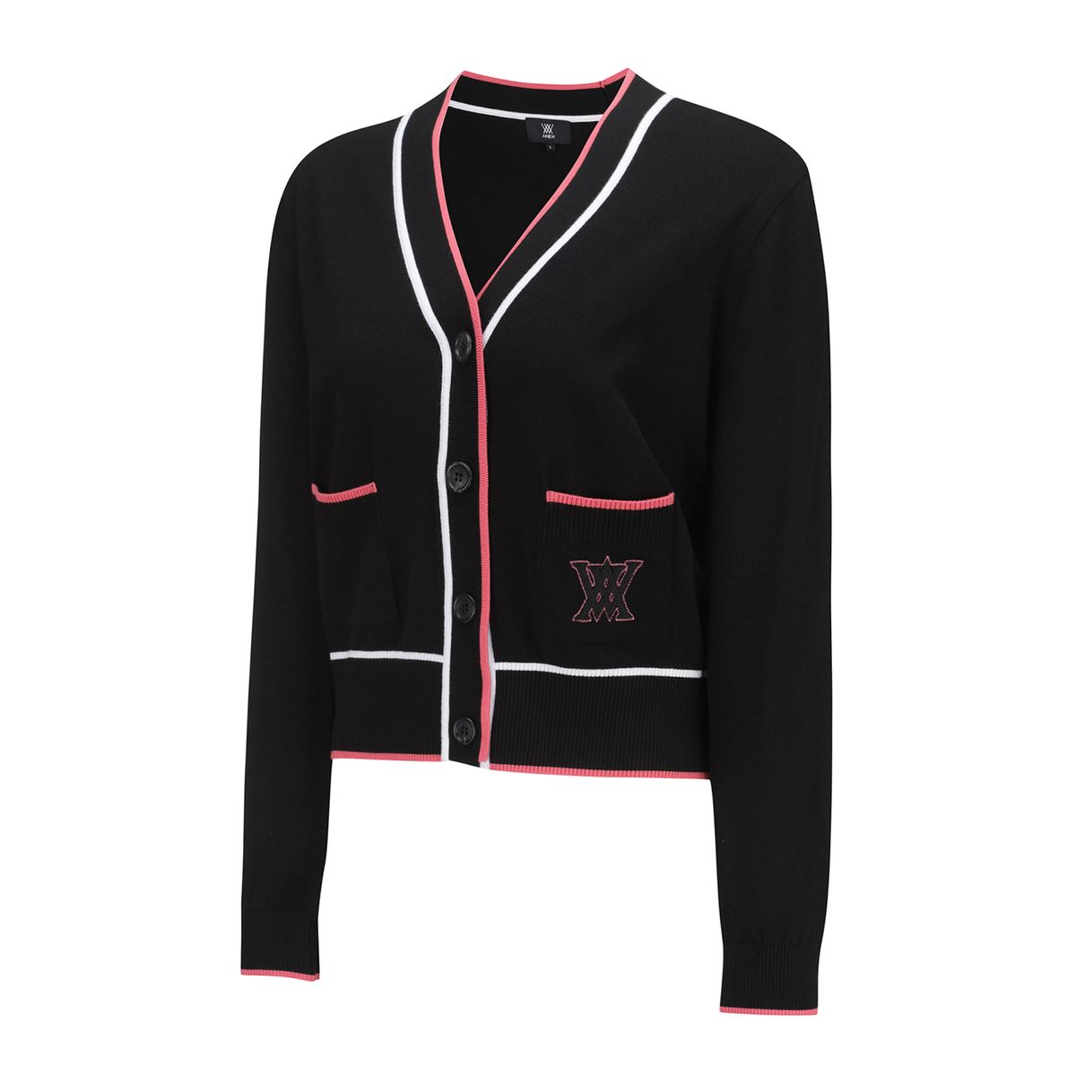 어뉴골프(ANEW GOLF) WOMEN ESSENTIAL CARDIGUN_BK