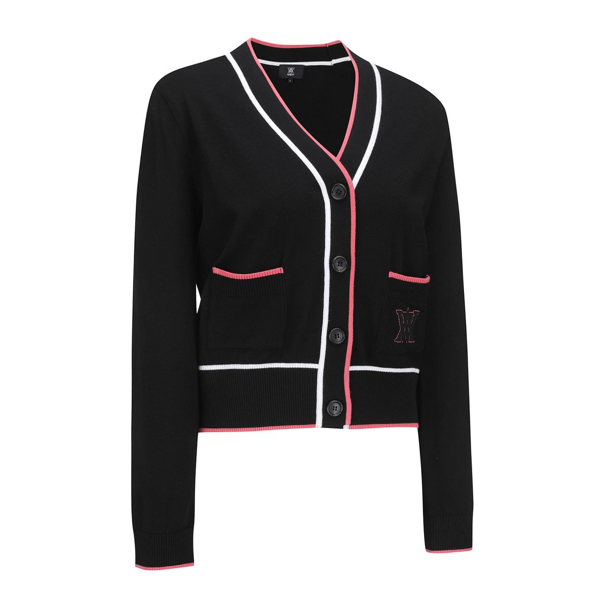 어뉴골프(ANEW GOLF) WOMEN ESSENTIAL CARDIGUN_BK