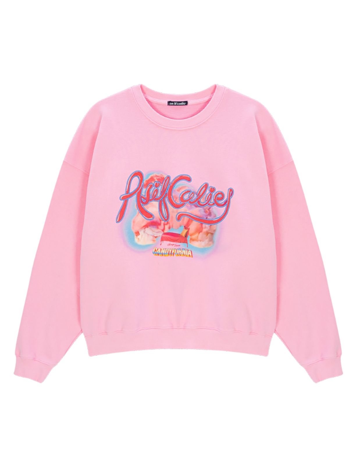 에즈이프 캘리(ASIF CALIE) CANDYFORNIA SWEATSHIRT PINK