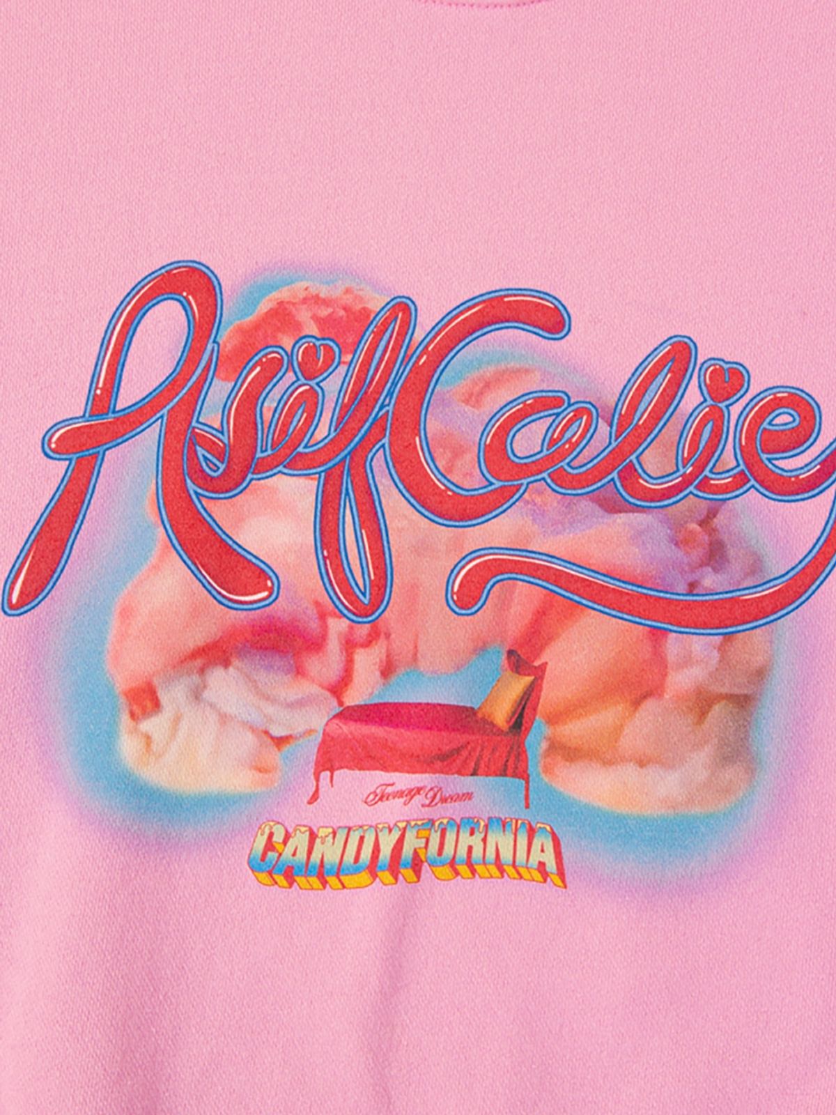 에즈이프 캘리(ASIF CALIE) CANDYFORNIA SWEATSHIRT PINK