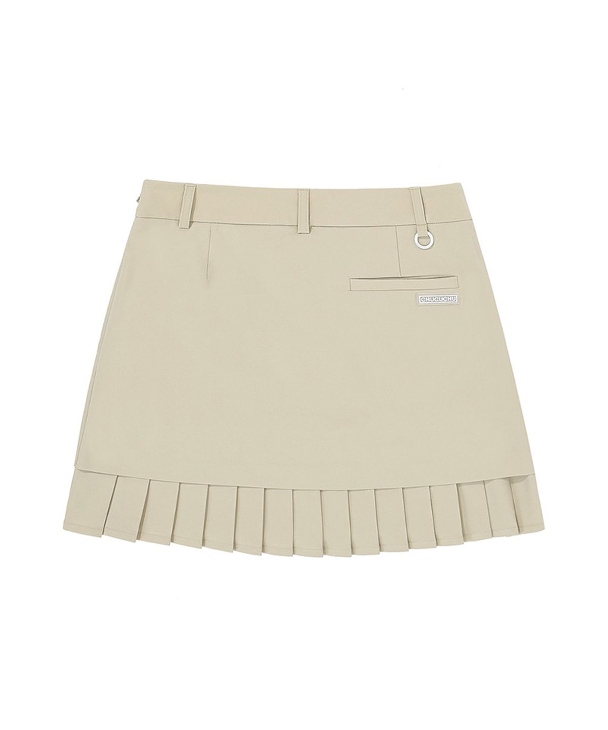 츄쿠츄(CHUCUCHU) C23S-SK010W 우븐 스커트 (Beige)