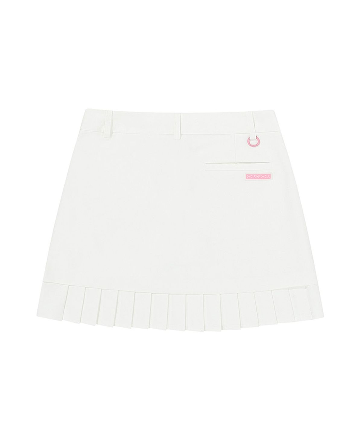 츄쿠츄(CHUCUCHU) C23S-SK010W 우븐 스커트 (White)