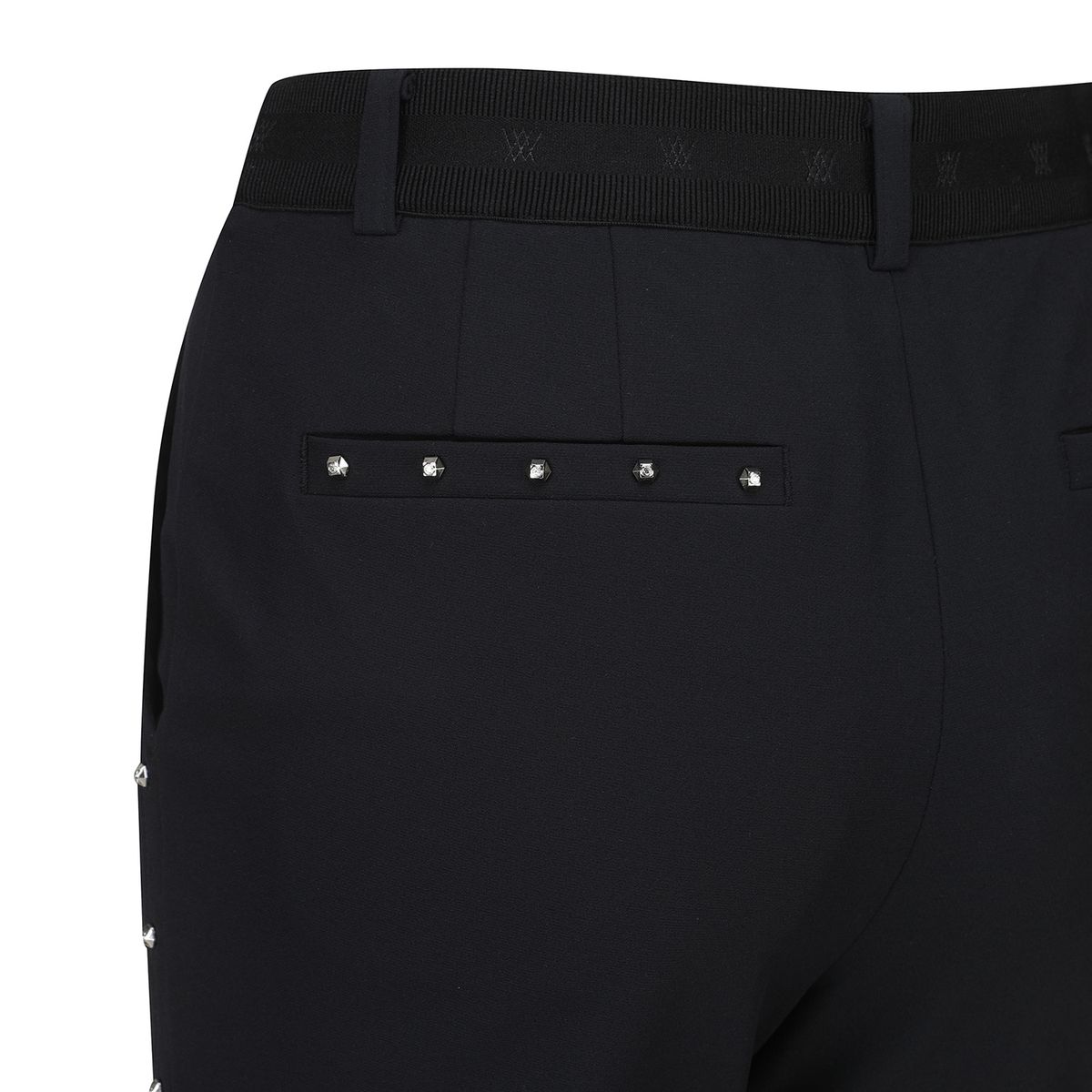 어뉴골프(ANEW GOLF) W SIDE POINT BOOTS CUT L/PT_BK