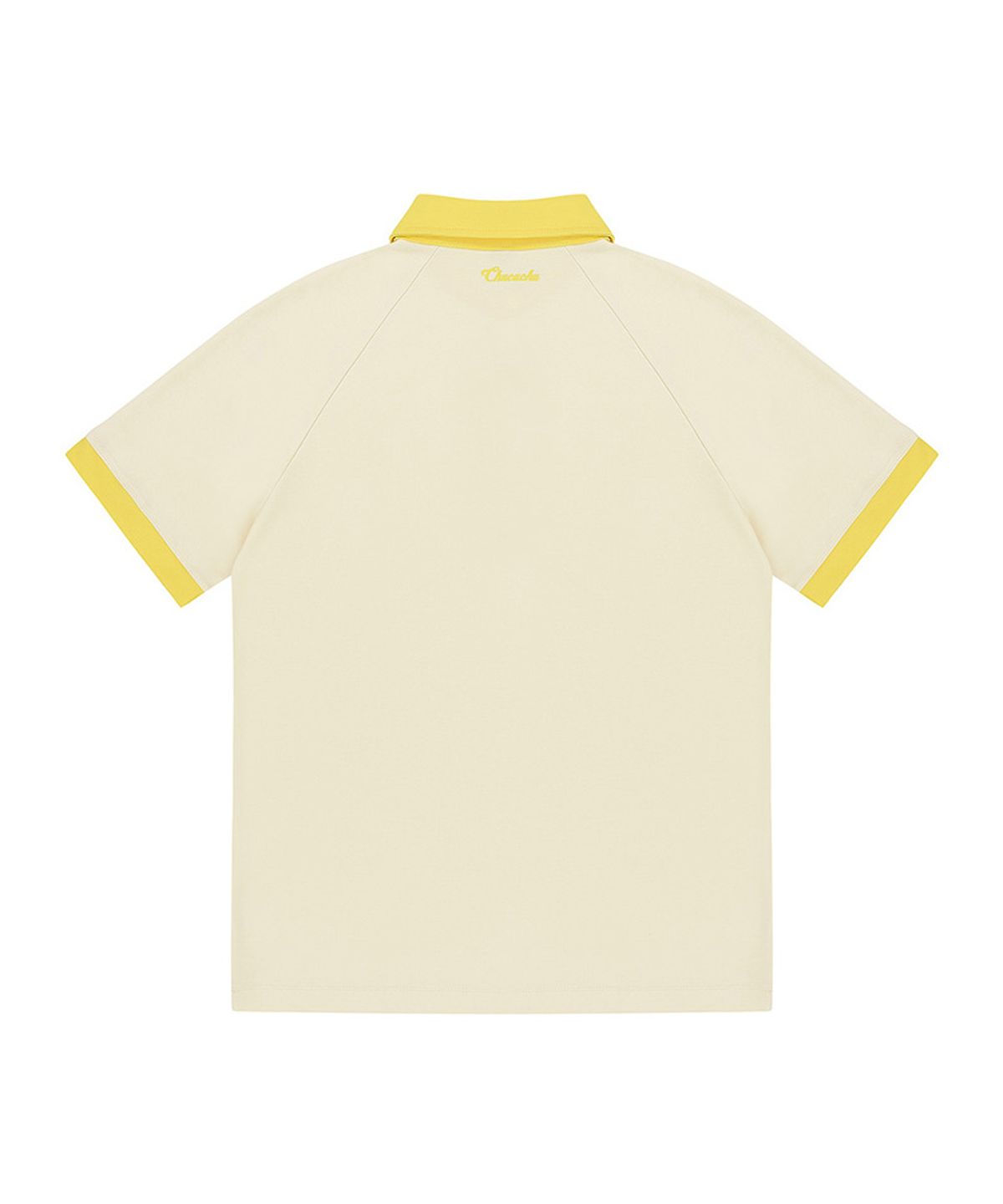 츄쿠츄(CHUCUCHU) C23M-TS023M 맨즈 슈페리어 폴로 티셔츠 (Lemon Yellow)