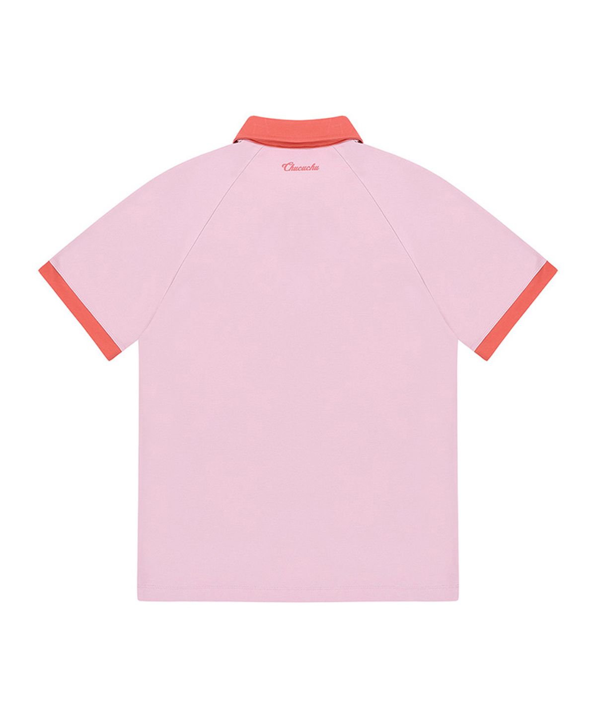 츄쿠츄(CHUCUCHU) C23M-TS023M 맨즈 슈페리어 폴로 티셔츠 (Pink)