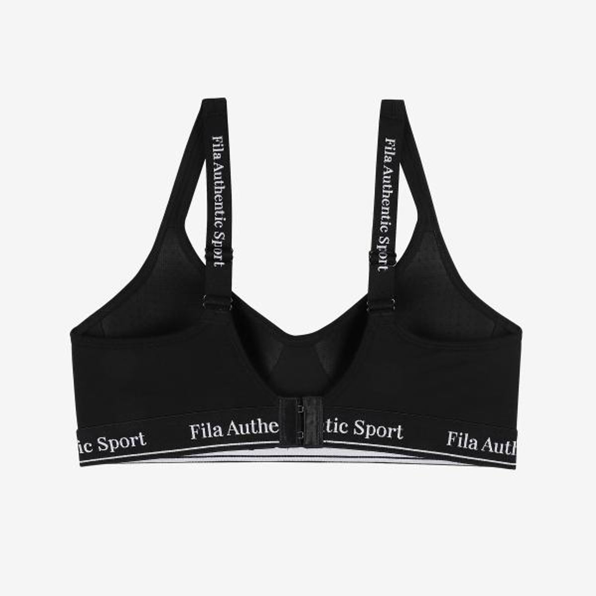휠라언더웨어(FILA UNDERWEAR) 벨로 소프트 브라(FI4BAG1107FBLK)