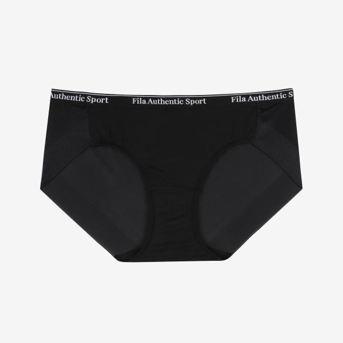휠라언더웨어(FILA UNDERWEAR) 벨로 소프트 팬티(FI4DRG1107FBLK)