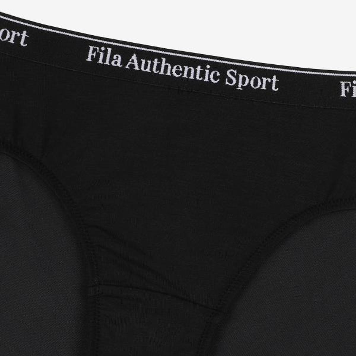 휠라언더웨어(FILA UNDERWEAR) 벨로 소프트 팬티(FI4DRG1107FBLK)