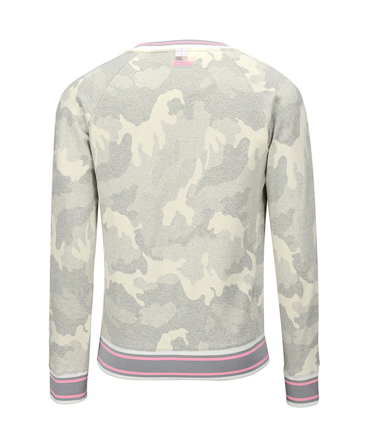 츄쿠츄(CHUCUCHU) C23S-TS018M 맨즈 캔디 카모 크루넥 (Light Gray)