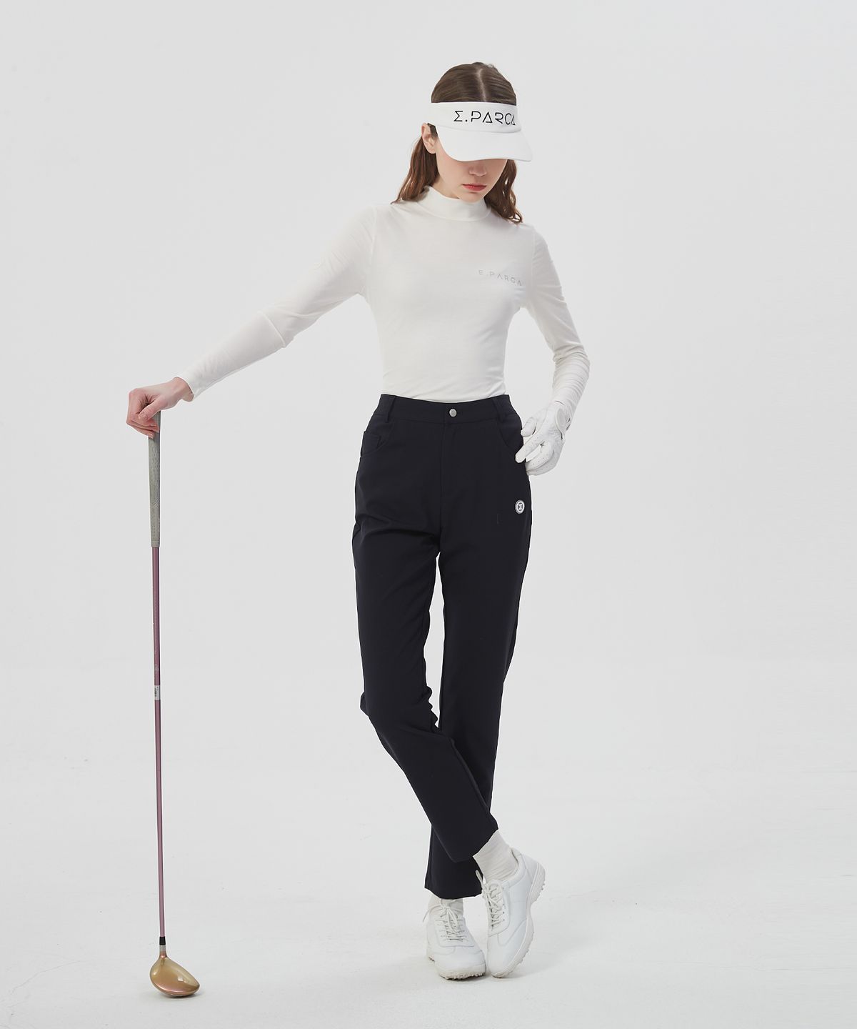이파르카(E.PARCA) 베이직 스트레칭 셔츠(화이트)