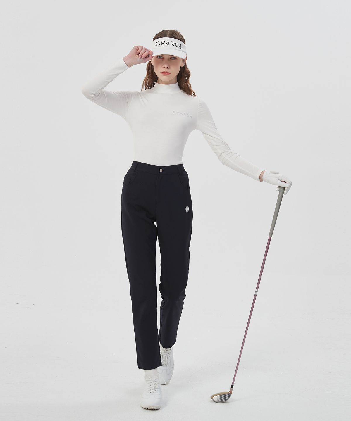 이파르카(E.PARCA) 베이직 스트레칭 셔츠(화이트)