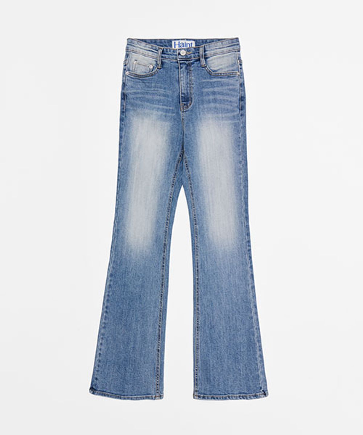 헤인트(HAINT) PREMIUM SLIM LONG BOOTCUT DENIM