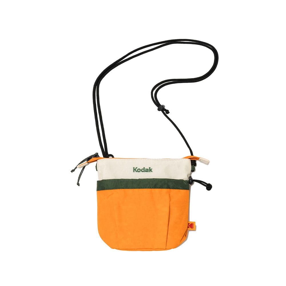 MUSINSA公式 | KODAK Hardy String Mini Crossbody Bag ORANGE