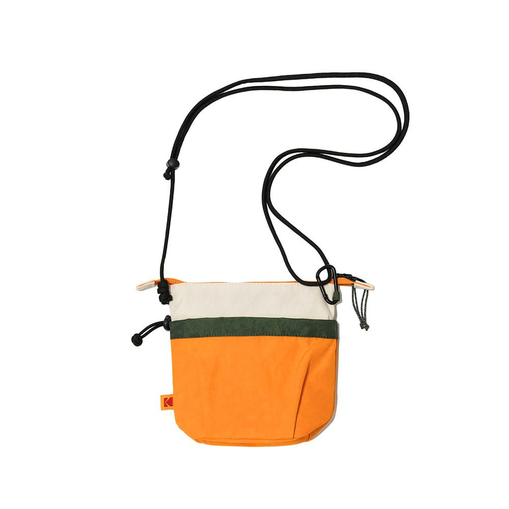 MUSINSA | KODAK Hardy String Mini Crossbody Bag ORANGE