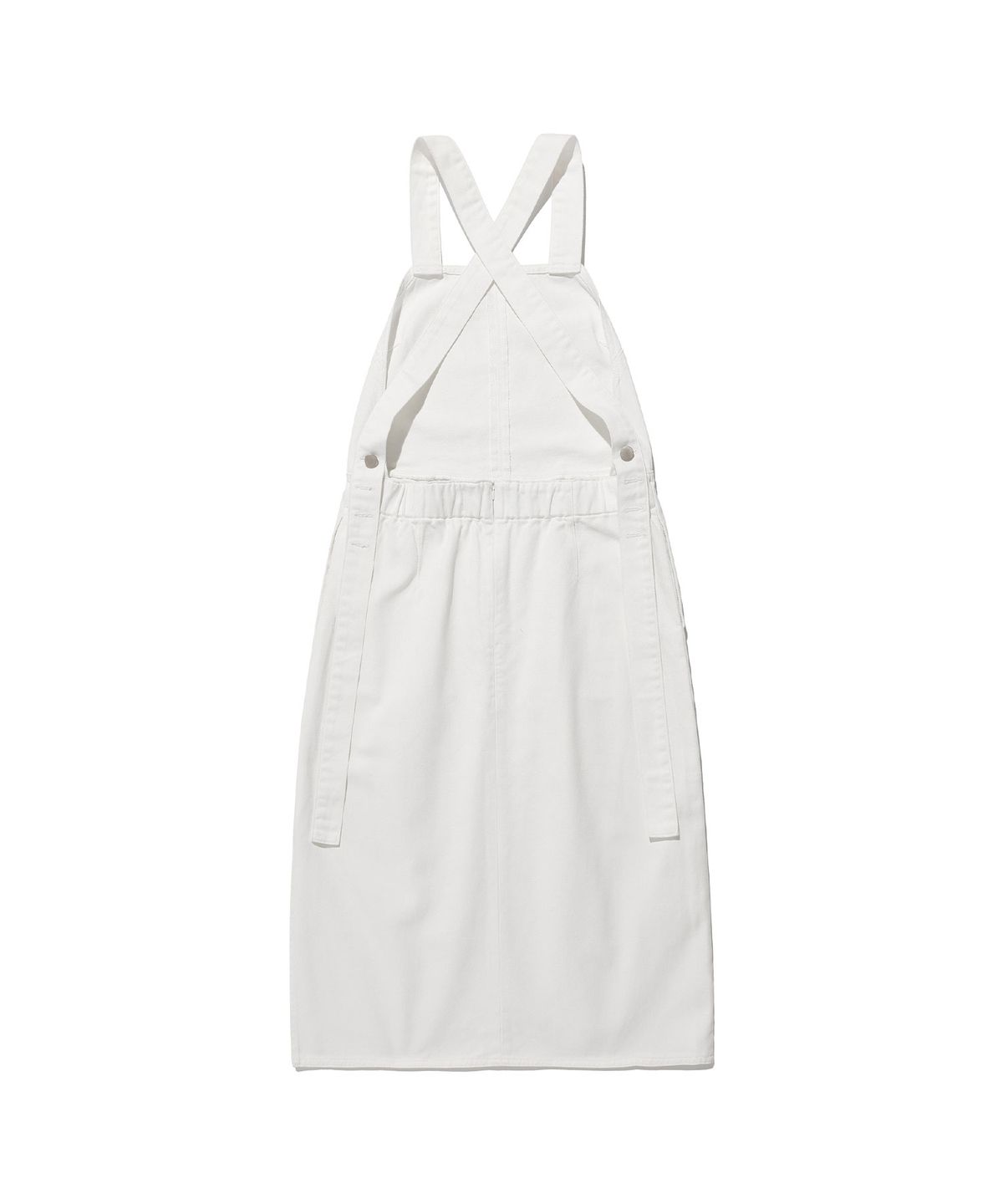 나이스고스트클럽(NICEGHOSTCLUB) FFATS APRON WASHED DRESS_WHITE(NG2ESUW390A)